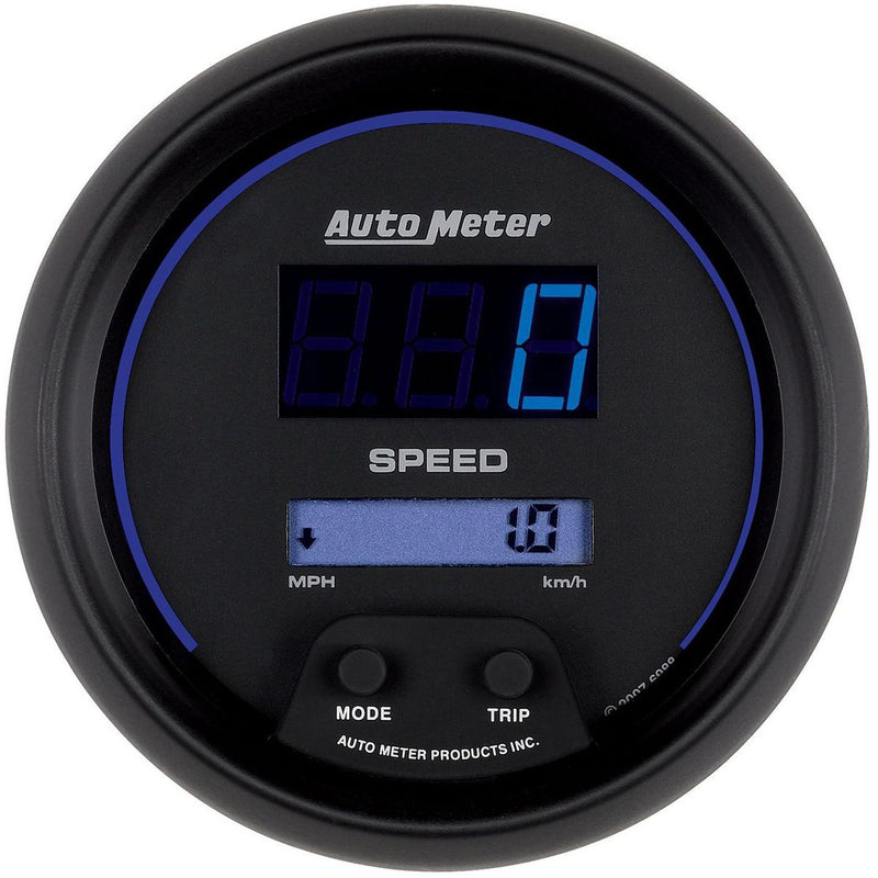 Autometer Cobalt Digital 3-3/8in Speedo Gauge