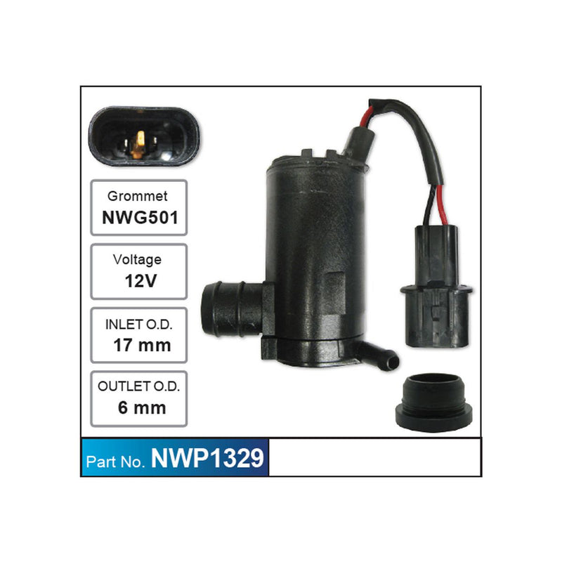 Nice Windscreen Washer Pump NWP1329