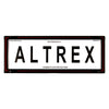 Altrex Number Plate Covers 6 Figure Black with Lines and