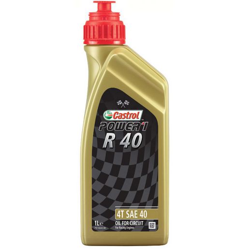 Castrol POWER1 Motorcycle R40 4T Engine Oil 1L 3421046