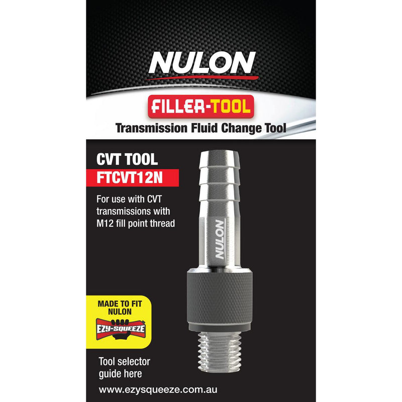 Nulon Filler Tool 12N (Suits CVT M12 Thread) FTCVT12N