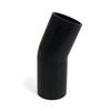 Saas Silicone 23 Degree Hose 89 x 89mm Black SSH238989