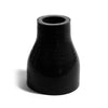 Saas Silicone Straight Reducer 25 x 51 x 76mm Black