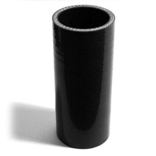Saas Silicone Straight Hose 45 x 45 x 127mm Black
