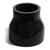 Saas Silicone Straight Reducer 51 x 76 x 76mm Black