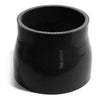 Saas Silicone Straight Reducer 76 x 89 x 76mm Black