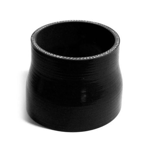 Saas Silicone Straight Reducer 82 x 95 x 76mm Black