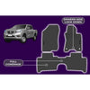 Sperling Precision Fit Floor Mat Set MRBNS001BLK2RW