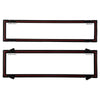 Altrex Number Plate Covers Premium Black Without Lines &