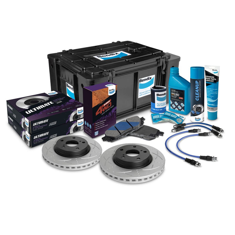 Bendix Ultimate 4x4 Brake Upgrade Kit Front U4WD-BUK8