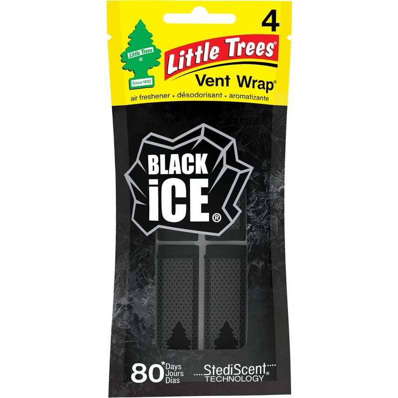 Little Trees Vent Wrap Black Ice 52731