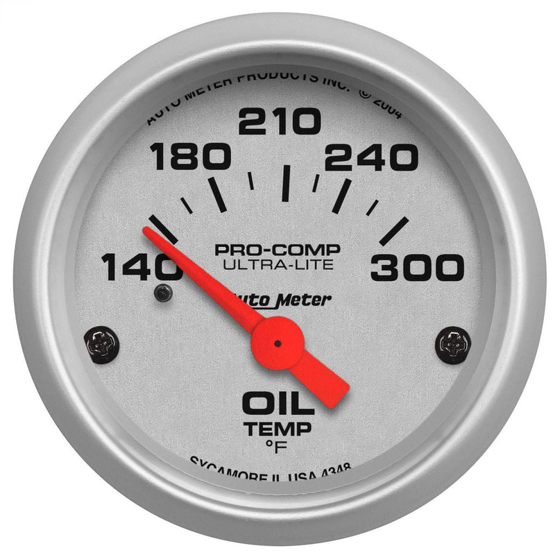 Autometer Ultra-Lite 2-1/16in Oil Temp Gauge 60-170C