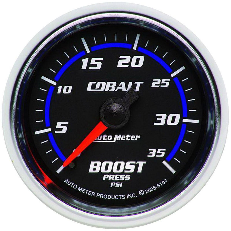 Autometer Cobalt 2-1/16in Boost Gauge 0-35 PSI Mechanical