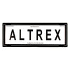 Altrex Number Plate Cover 6 Figure Black Without Lines &