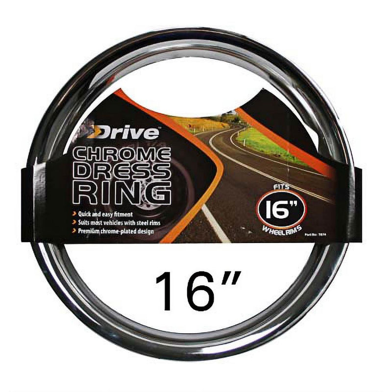 Highpe Wheel Trim Chrome Ring 16In 7876