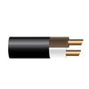 OEX 3mm Twin Core Automotive Cable, Brown/White, With