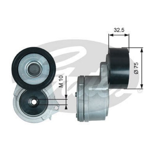 Gates Abds Manual Tensioner 38724