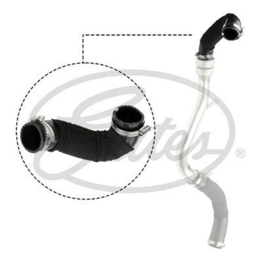 Gates Turbo Air Intake Hose (Hot Side) 09-0644