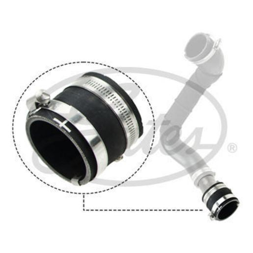 Gates Turbo Air Intake Hose (Hot Side) 09-0653