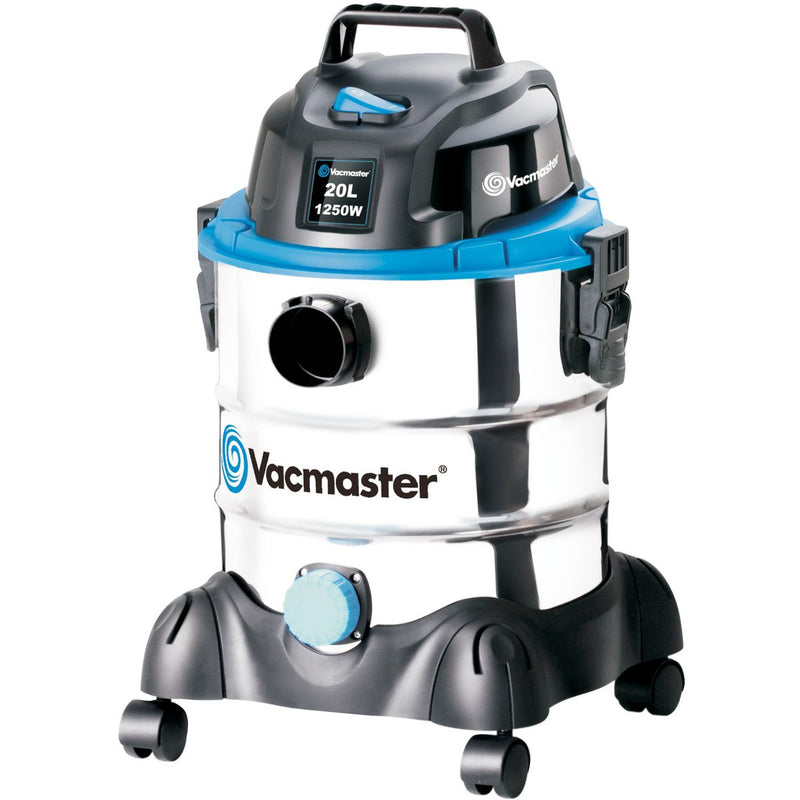 Vacmaster Wet/Dry Vacuum 20L 1250w VMVQ1220SS