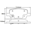 RDA Brakes Extreme Brake Pad Set RDX2452SM