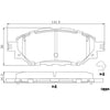 RDA Phantom Ceramic Brake Pad Set Front RDC2447