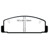 RDA Phantom Ceramic Brake Pad Set Rear RDC417