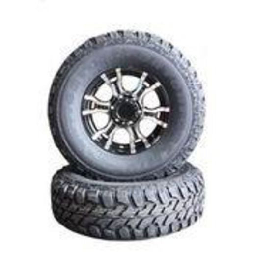 Ark 16in Landcruiser Stud Pattern Wheel & Tyre Black