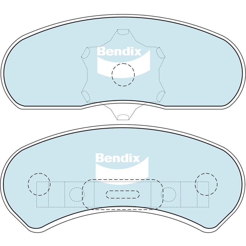 Bendix Brake Pad Set - Race DB6BR