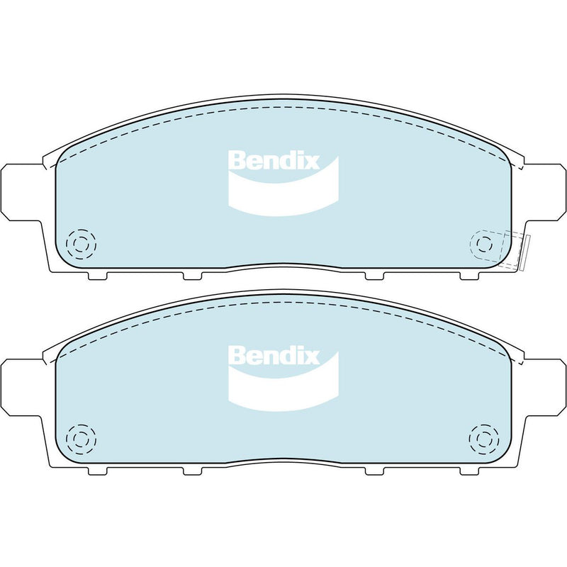 Bendix Ultimate Brake Pad Set Front DB1774 ULT