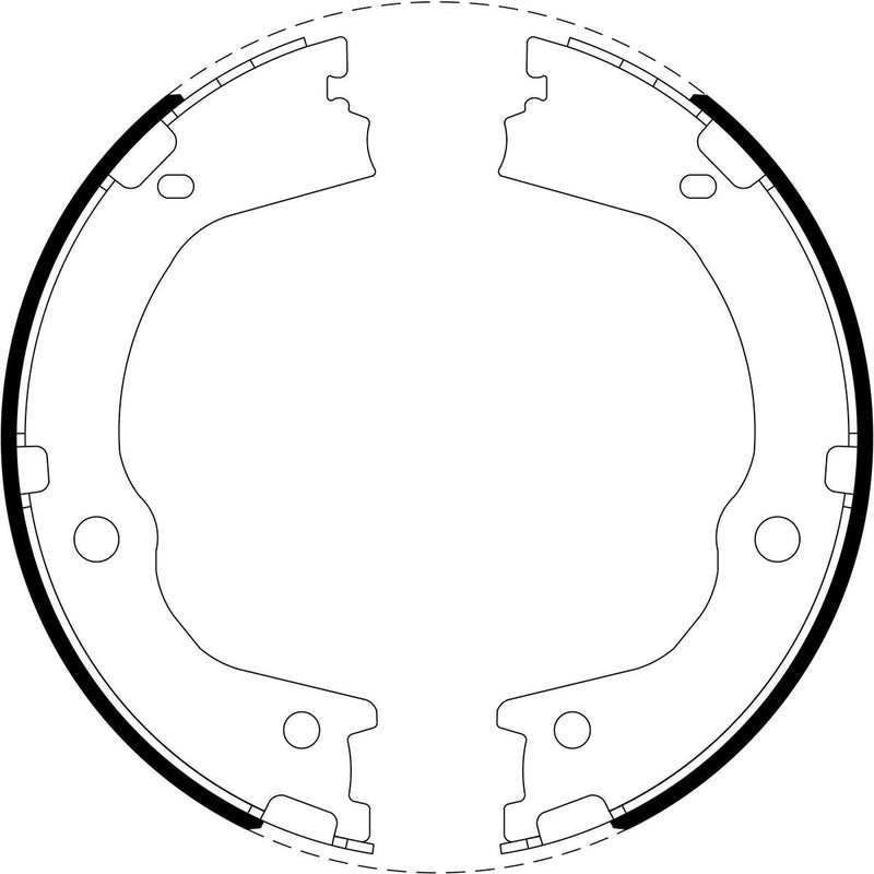 Bendix Brake Shoe Set BS5260
