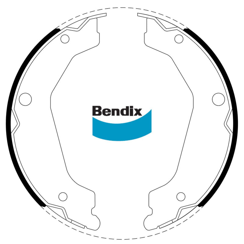 Bendix Brake Shoe Set BS5253