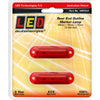 LED Autolamps Super Small Rear Marker Lamp Red 58x16x13mm