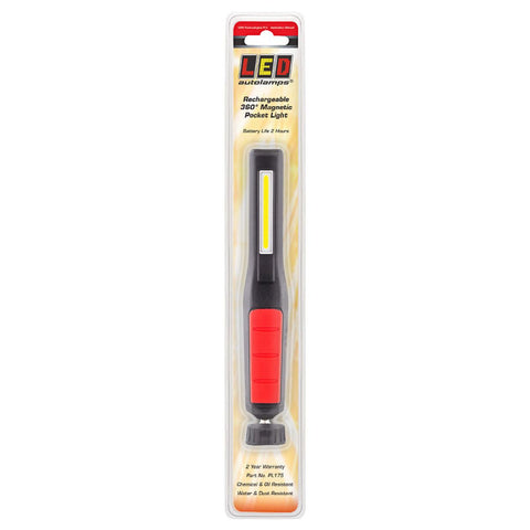LED Autolamps Rechargeable Slimline Mini Penlight, Hig