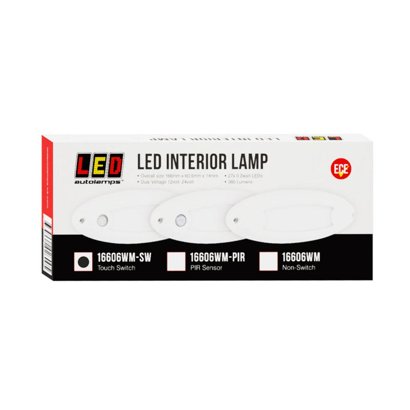 LED Autolamps Small Interior/Exterior Lamp with Aluminium