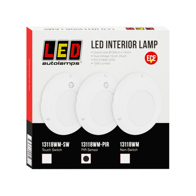 LED Autolamps Large Interior/Exterior Lamp with Aluminium