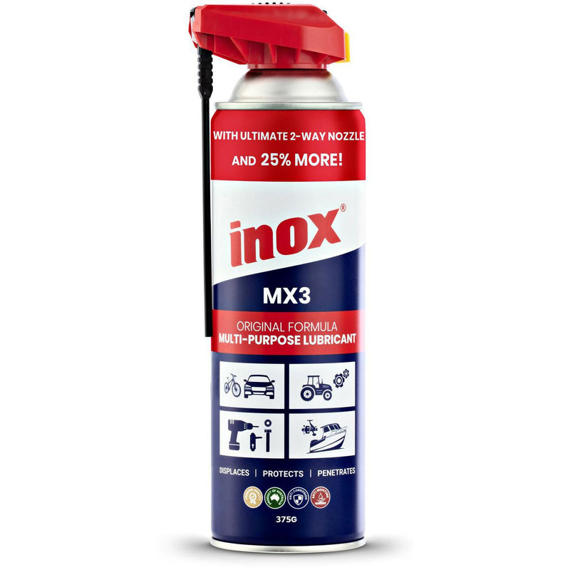 Inox MX3 Multi-Purpose Lubricant 2-Way Nozzle Spray 375g