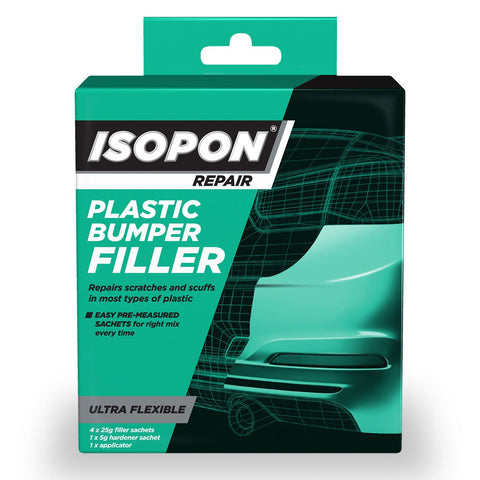 Isopon Plastic Bumper Filler Mini Scratch Repair Kit 105g