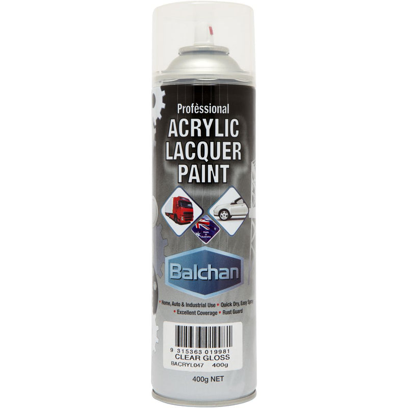 Balchan Professional Acrylic Lacquer Paint Gloss Clear