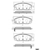 RDA Extreme Brake Pads Front RDX2423SM