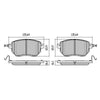 RDA GP Max Brake Pad Set Front RDB1516