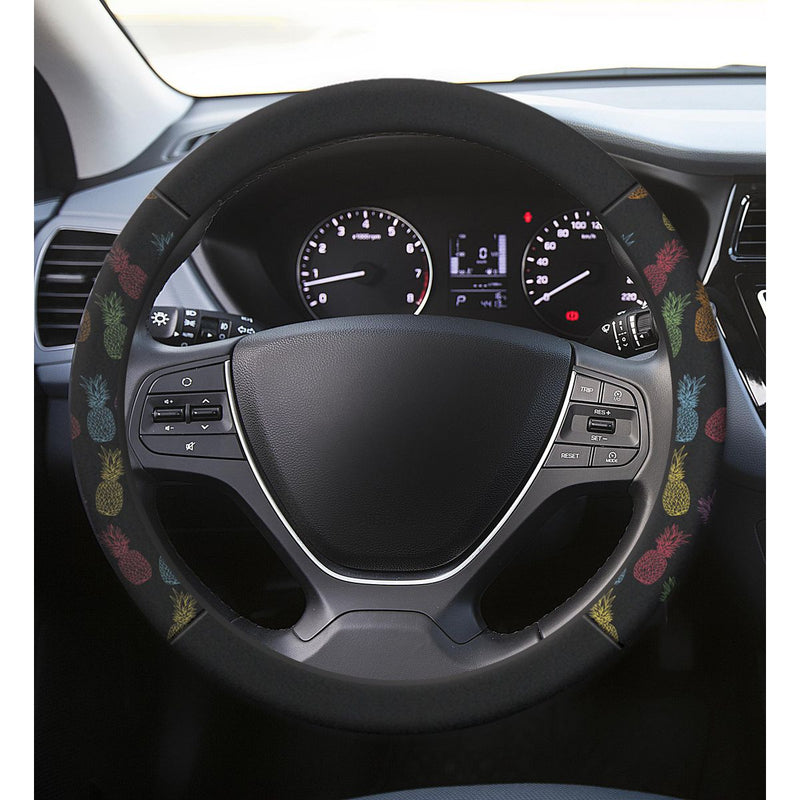 Gearup Steering Wheel Cover 36.8 x 39.4cm - Pineapple