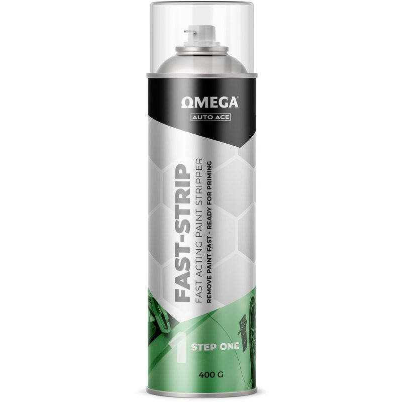 Omega Fast-Strip Paint Stripper Aerosol Spray 400g