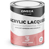 Omega Premium Acrylic Lacquer Gloss Finish White 2L