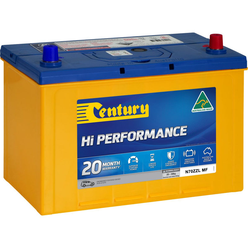 Century Batteries 12V 4X4 & SUV Hp 20M Warranty N70ZZLMF