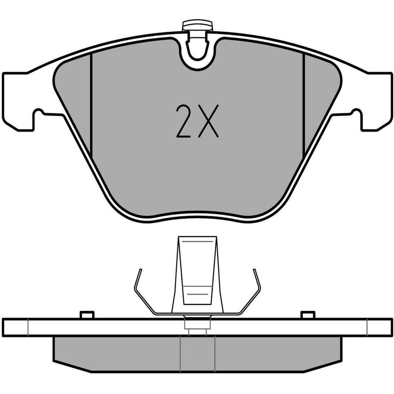 Meyle Brake Pad Set 025 233 4720/PD
