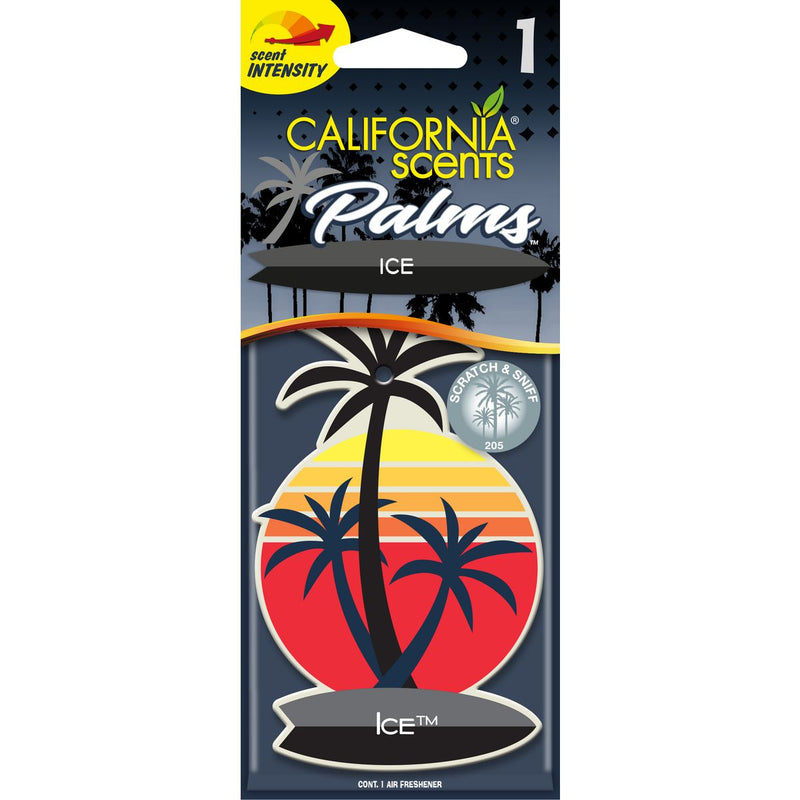 California Scents Car Air Freshener - Ice Palm 1 Pack