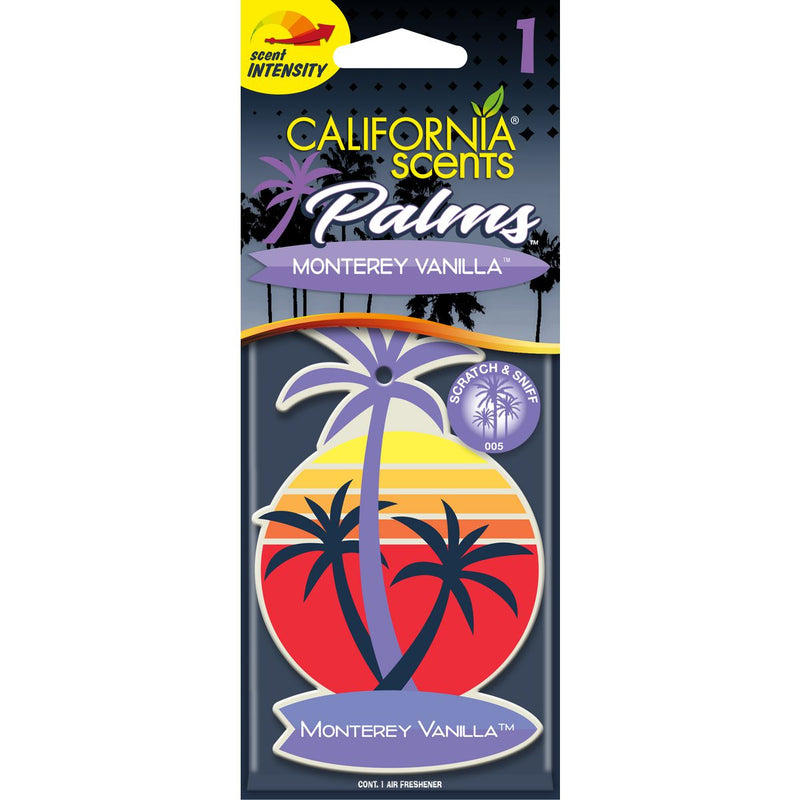 California Scents Car Air Freshener - Monterey Vanilla