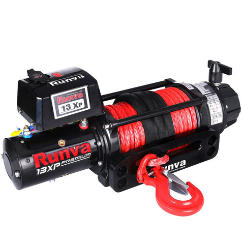 Runva 13XP Premium 4X4 Winch 12V 13000lb W/Synthetic Rope