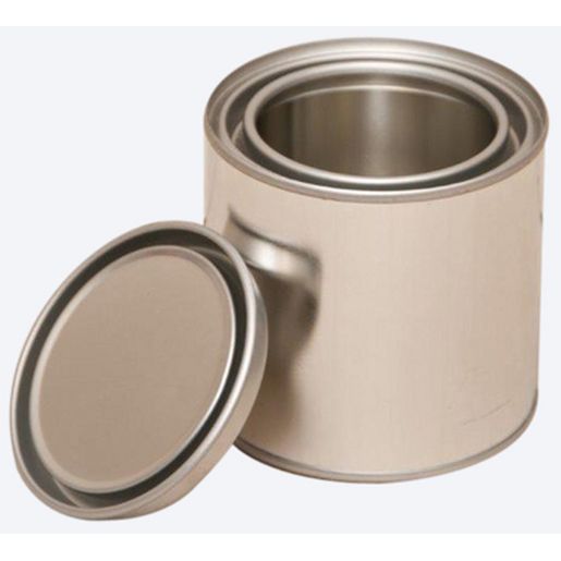 Valspar Empty Metal 250Ml Open Top Can & Lid 1DL250